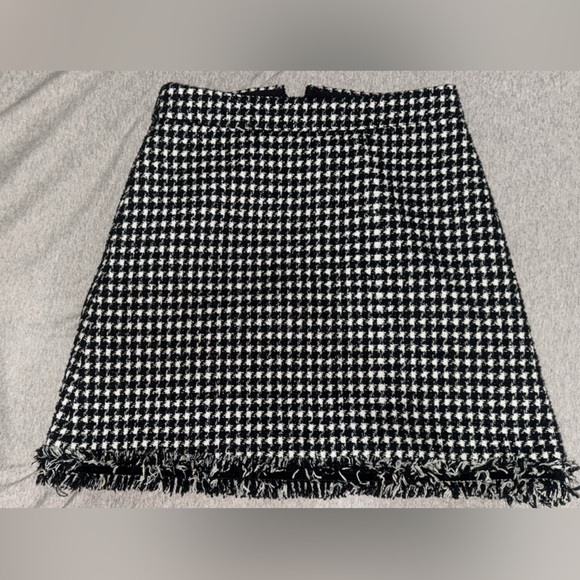 Kate Spade Black Skirt with Fringe Detail - Picture 1 of 2